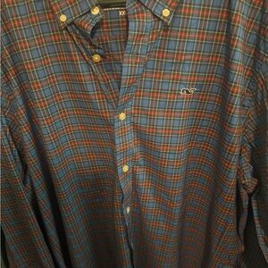 Vineyard Vines Multicolor Plaid Button Down Shirt